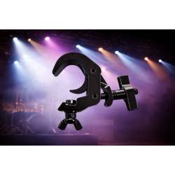 Teaterkrok / Lyskrok 150 kg - Aluminium Clamp for Lys og Truss