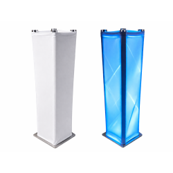 Truss Cover 1 Meter � Trekk til Truss / Lysrigg | Hvit