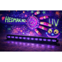 UV-Bar/Blacklight 12 x 3w UV